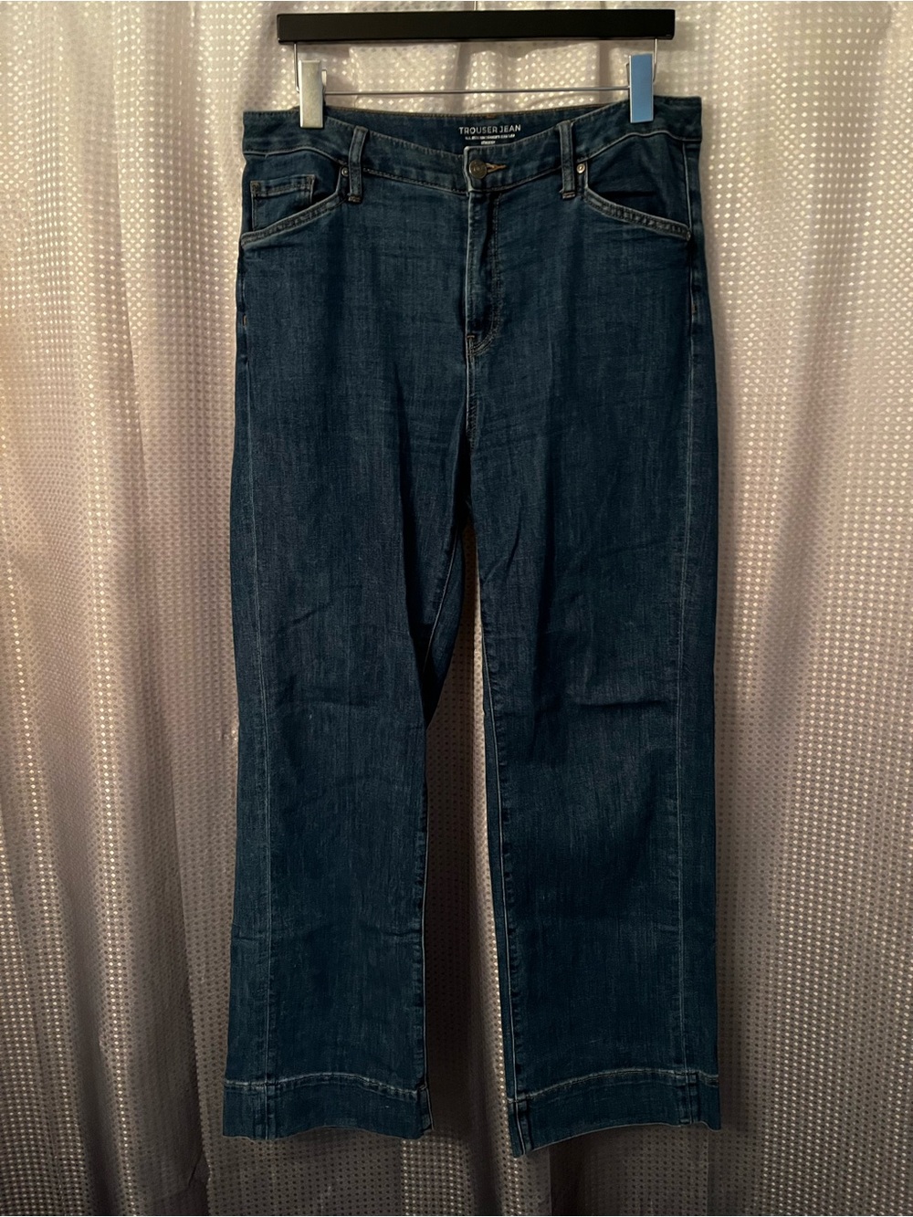 Dark Blue Women's Trouser Jeans
